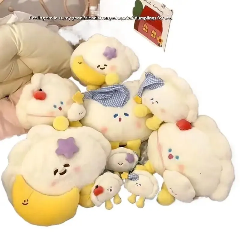Quente bonito bolinho de pelúcia boneca macio recheado travesseiro adorável dos desenhos animados almofada brinquedo para casa quarto decoração aniversário presente do feriado — image 7