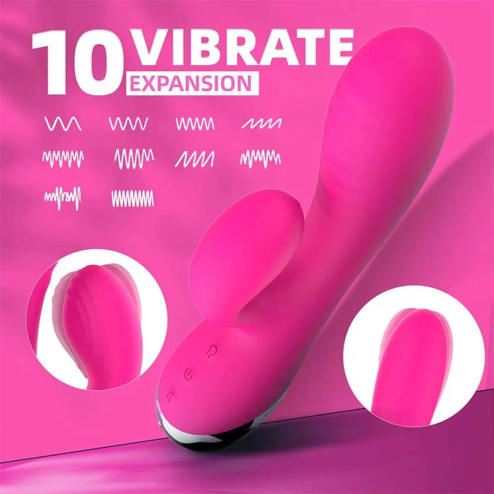 Inflatable Expansion G Spot Massager Clitoris Stimulator AV Vibrator Sex Toys for Women Sexual Wellness Product Adult Products — image 2