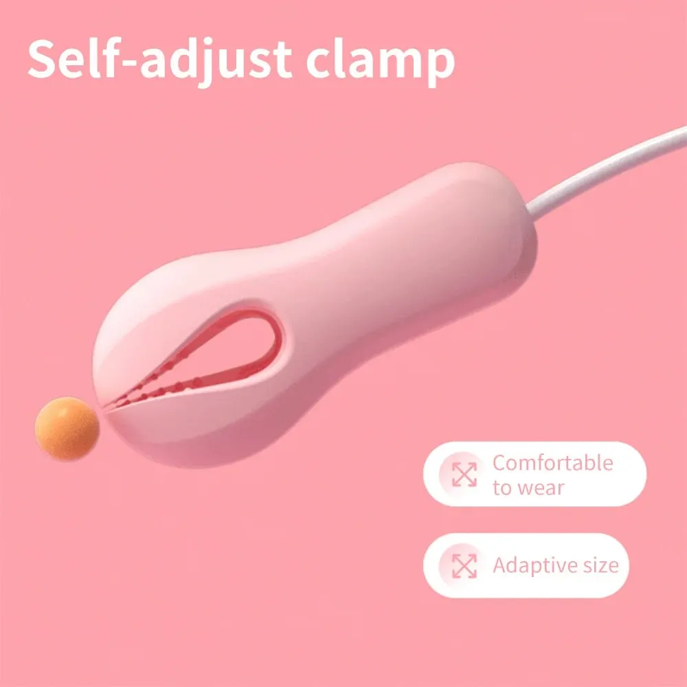 10 Modes Electric Nipple Clamp Breast Massage Vibrator Enhancer Bondage Adult Stimulator Sex Toys For Women Couples Female — image 2