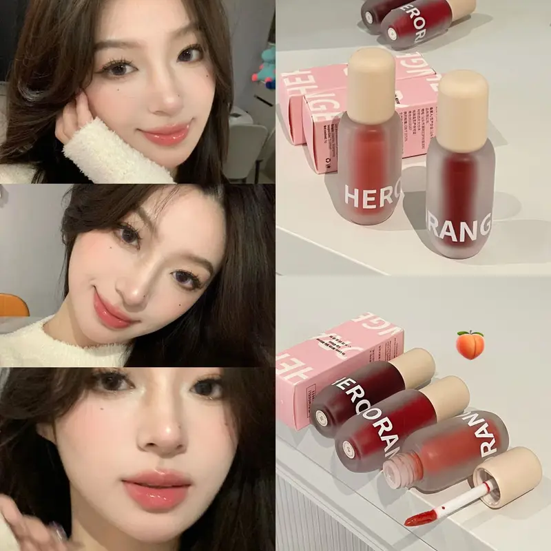 Matte Frosted Lip Gloss Long‑Wear Non‑Sticky Liquid Lipstick Moisturizing Pigmented Lip Tint Daily Makeup Cosmetic — image 2