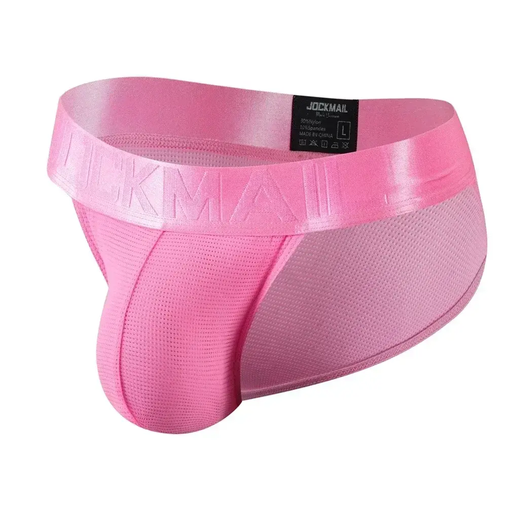 Seluar Dalam Lelaki Seluar Dalam Seluar Nilon Mesh Cepat Kering Seluar Bikini Slip Lelaki Seluar Tanga Celana Dalam Jockstrap Seluar Dalam Gay — image 2
