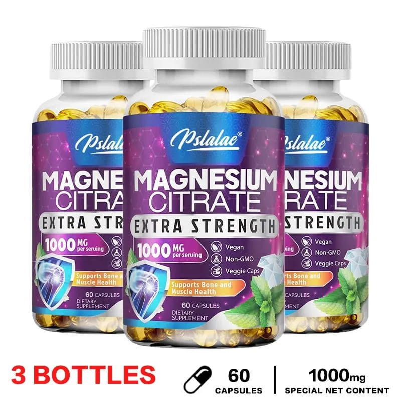 Magnesium Citrate - Muscle Nerve and Energy Support Improved Heart Health — image 10