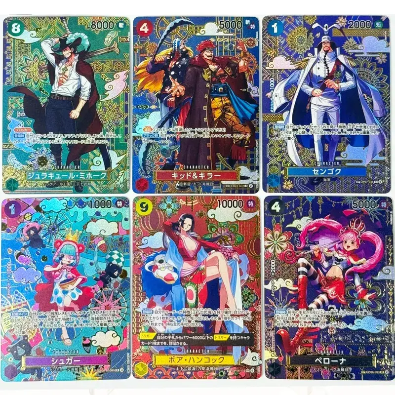 Komplet sæt One Piece Card Game SP sjældent kort komplet samling Højkvalitets DIY Replica Anime Foil Proxy Card [engelsk/japansk]