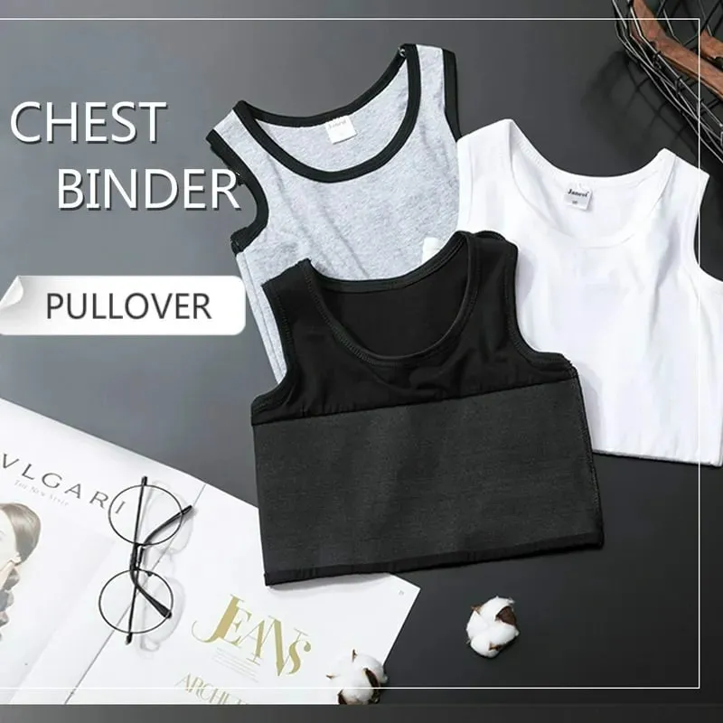 Bandaged chest clip vest top breathable elastic chest clip vest women's tight elastic vest