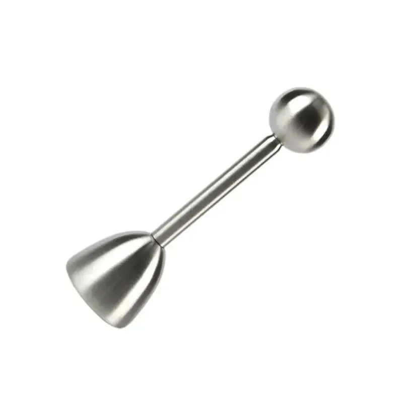 Stainless Steel Boiled Egg Topper Shell Top Knocker Opener Kitchen Tool Cutter Accessories Gadget