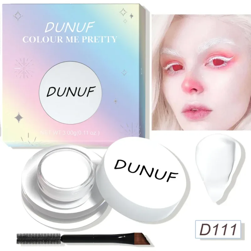 Waterproof and Durable Matte Eye Shadow Eyeliner Cream 12 Color Eyebrow Dye Cream Multi-function Facial Paint Cream Makeup