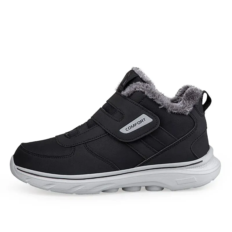 Zapatillas ortopédicas de felpa para invierno, zapatos ajustables para diabéticos, zapatos para caminar, gancho deportivo y bucle, pies hinchados, eversión del pulgar — image 6