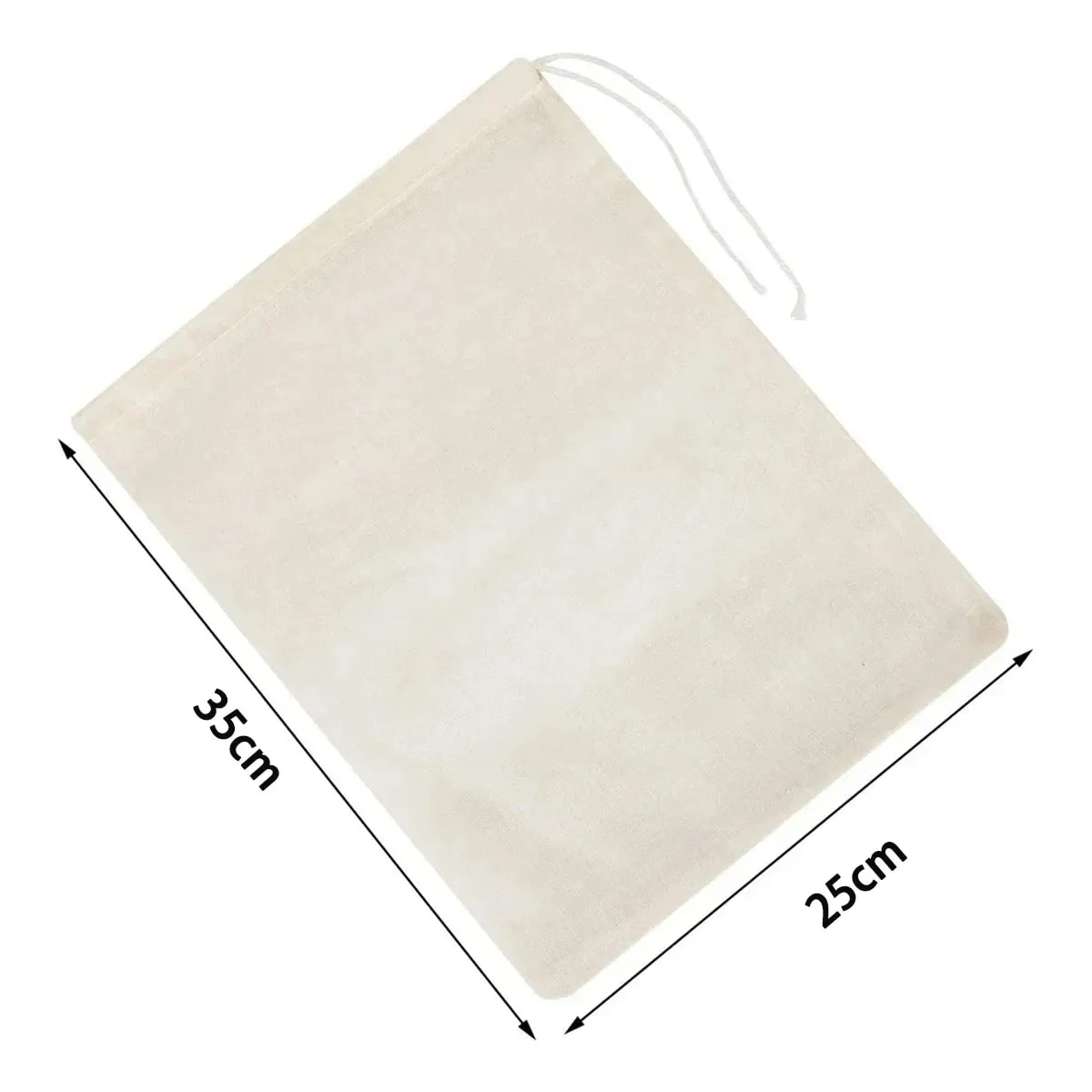 1/5Pcs Reusable Nut Milk Bags Strainers Unbleached Nylon Cheesecloth Bag Food Cheese Yogurt Filter Kitchen Fine Mesh Strainer — image 12
