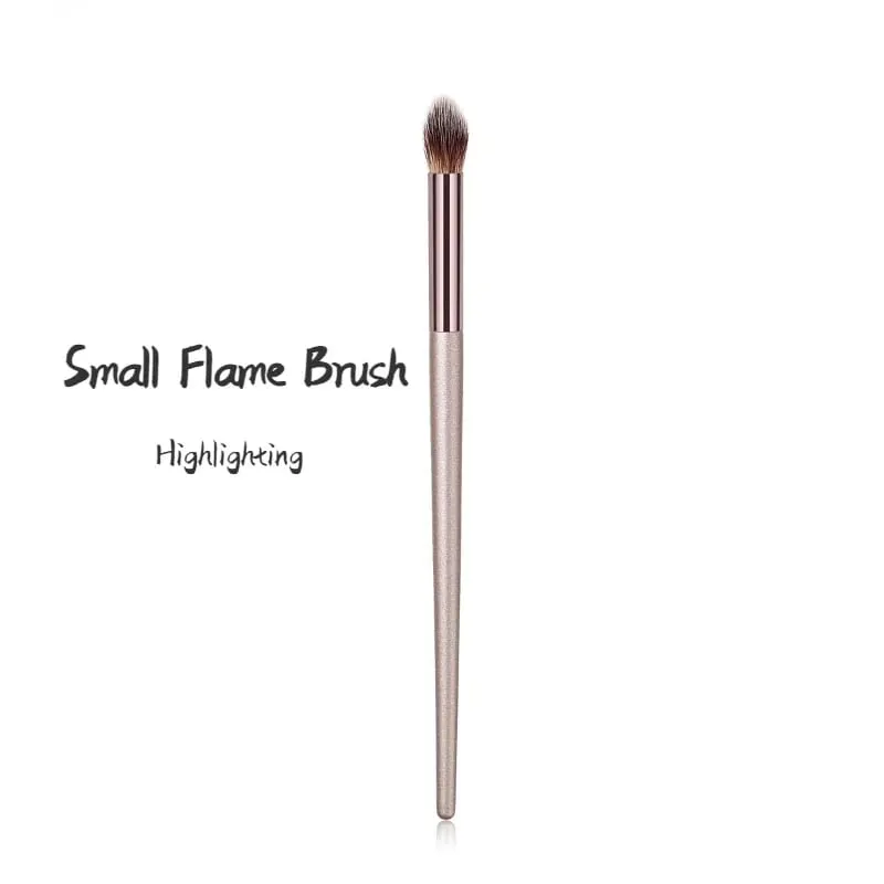 Champagne Colored Makeup Brushes Eye Shadow Eye Dark Circle Concealer Blending Cosmetic Brush Soft Brush for Women Makeup Tools — image 8