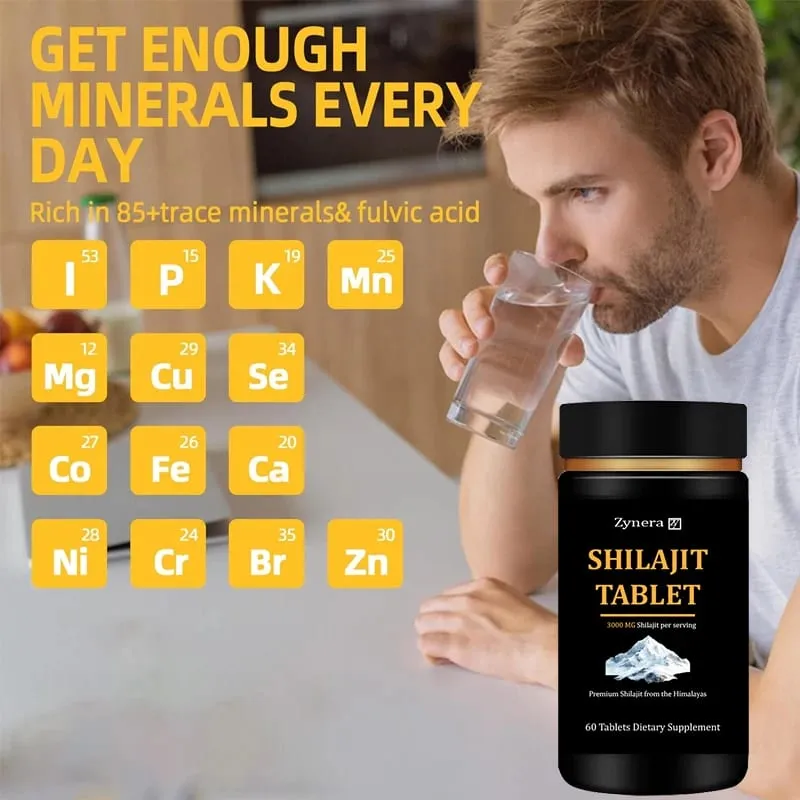 High Purity Shilajit Supplements Male Enhancing Strength and Endurance Capsules In-crease Size & Stamina Boost Performance Pill — image 6