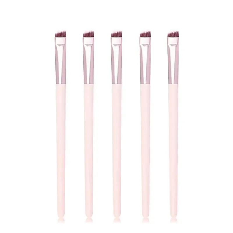 3pcs Makeup Brush Set Blade eyeliner brush fine oblique head eyebrow brush outline eyeliner ultra-thin eye shadow brush makeup b — image 20