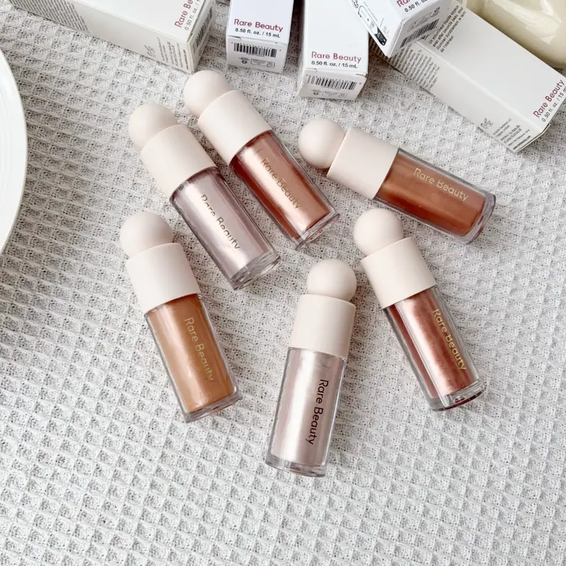 Rare Beauty Liquid Highlighter Shimmer Lasting Waterproof Natural Glow Face Body Blendable Highlight Cosmetic for Daily Party — image 2