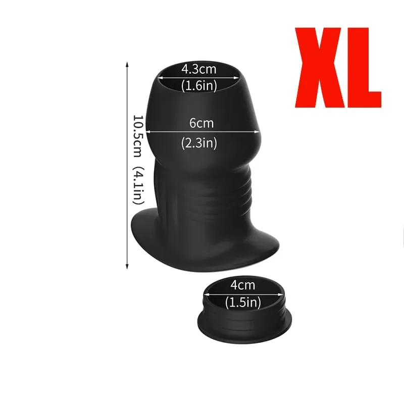 Spéculum creux furtif perles anales godemichet Anal avec bouchon extenseur Tunnel lavement Anus dilatation adulte jouets sexuels pour femmes hommes Gay — image 14