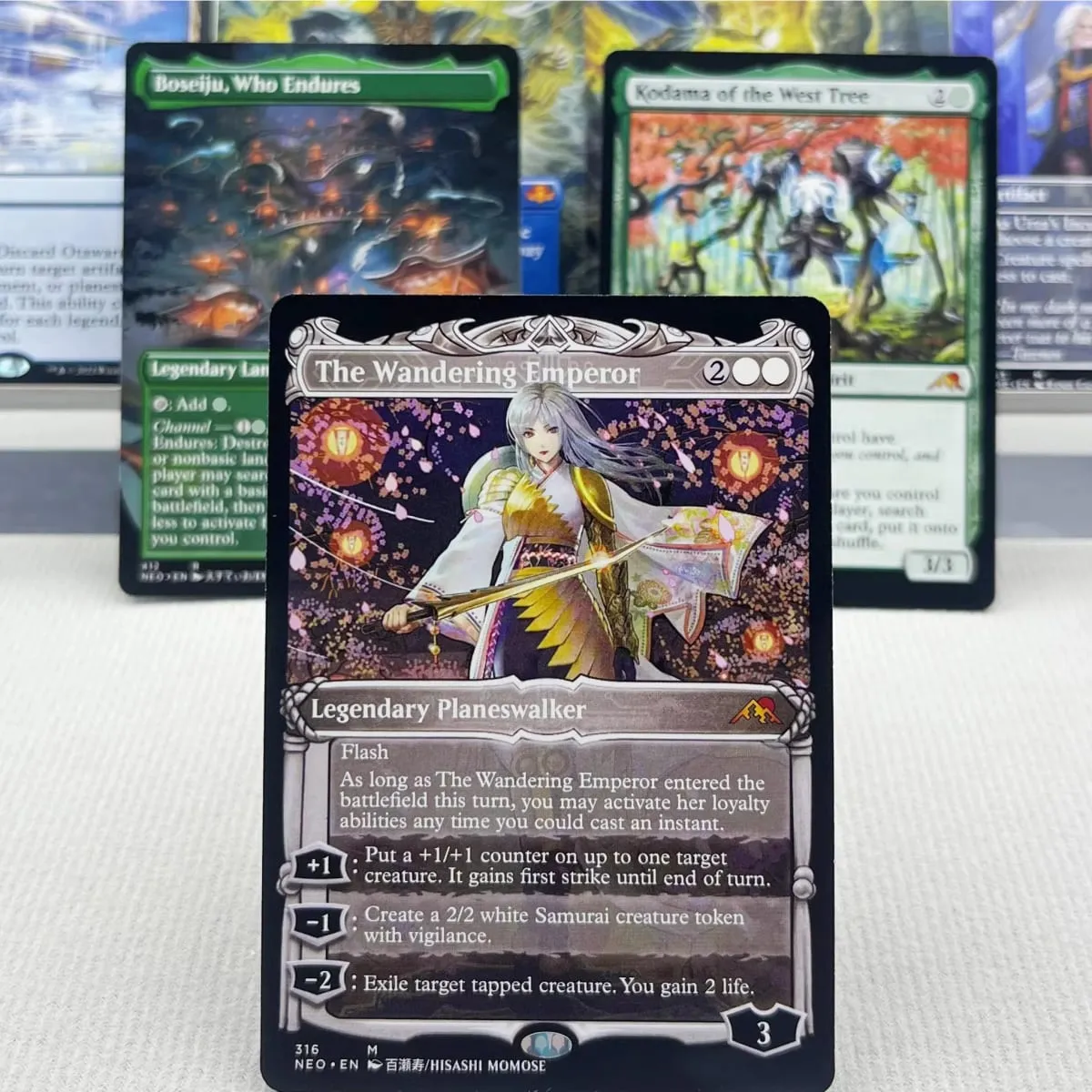 DMC CLB NEO DMR J22 BRO HOLO5-02 TCG Cards for Home Play Proxy Sheoldred the Apocalypse The Wandering Emperor — image 1