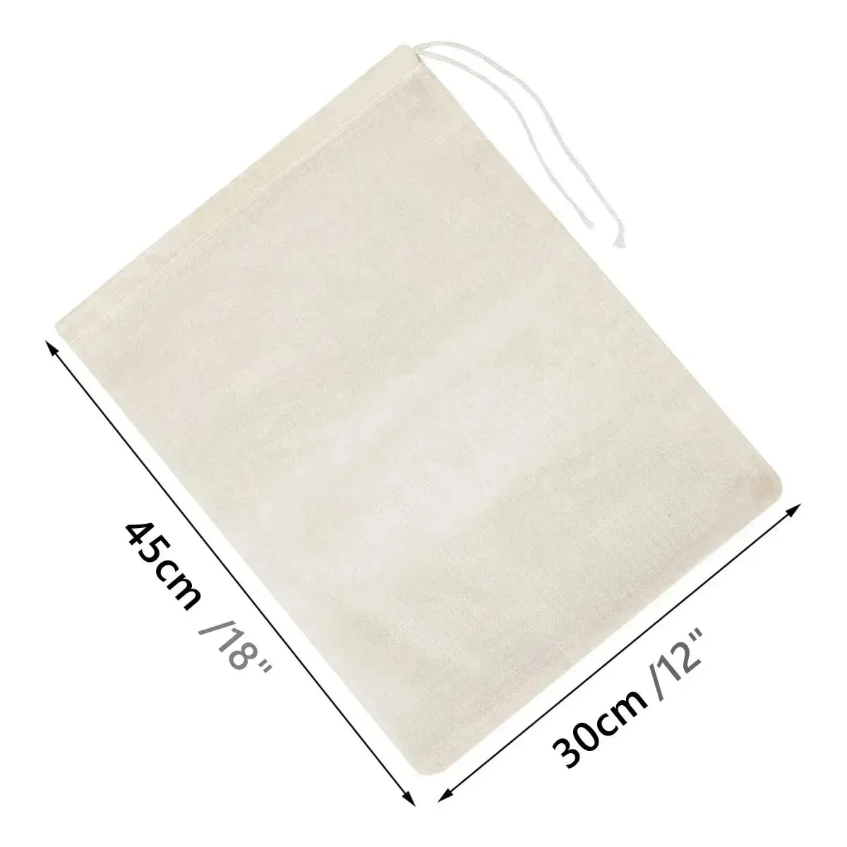 1/5Pcs Reusable Nut Milk Bags Strainers Unbleached Nylon Cheesecloth Bag Food Cheese Yogurt Filter Kitchen Fine Mesh Strainer — image 13