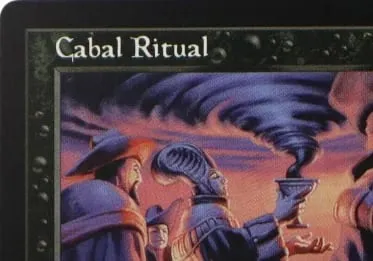 LK19 Cabal Ritual Cabal Therapy Aflivning af den svage dæmoniske vejleder Darkness Imperial Seal TCG Proxy-kort af høj kvalitet (sort kerne)