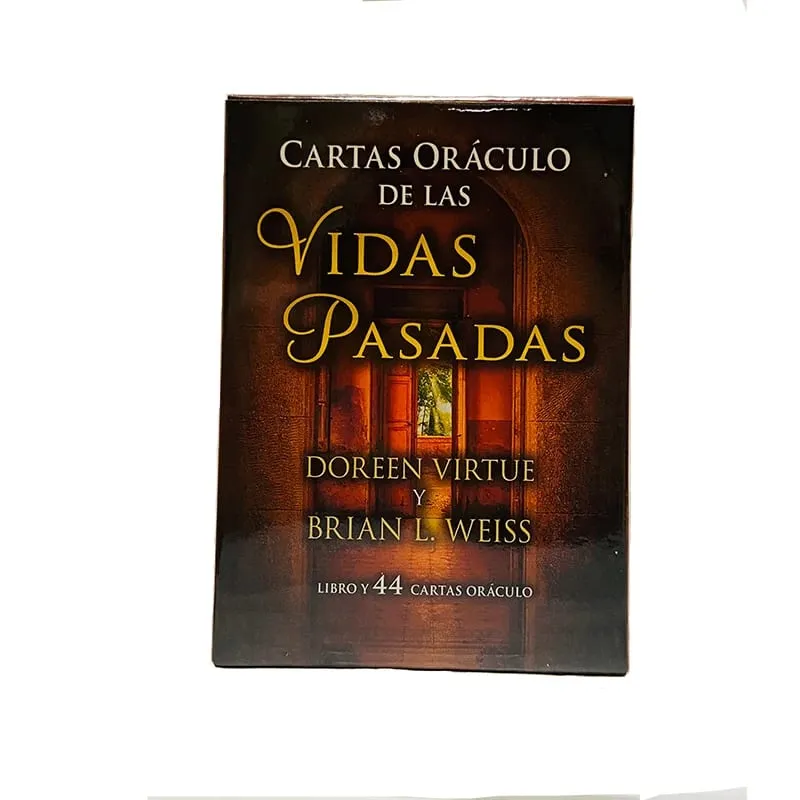 Past Life Oracle Cards 44pcs Spanish Edition Board Games Oracle Deck