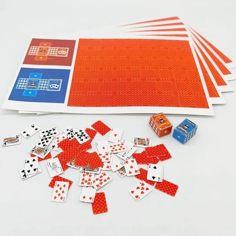 10Pcs Mini Kad Permainan Hujung Jari Set Perjalanan Luaran Mudah Alih - Permainan Parti Super untuk Perhimpunan Mainan Permainan Kad Kecil yang Ideal — image 3