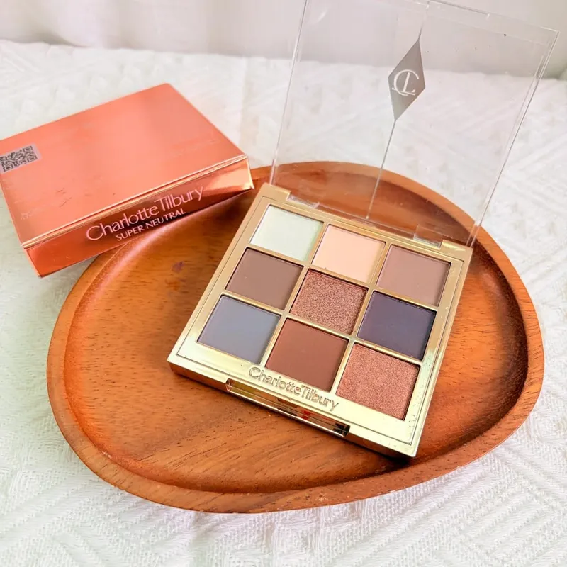 Charlotte Tilbury 4Pan Velvet&9Pan Silk Shimmer Eyeshadow&Cream Blush Dewy Long Lasting Buildable Blendable Natural Glow Makeup — image 15