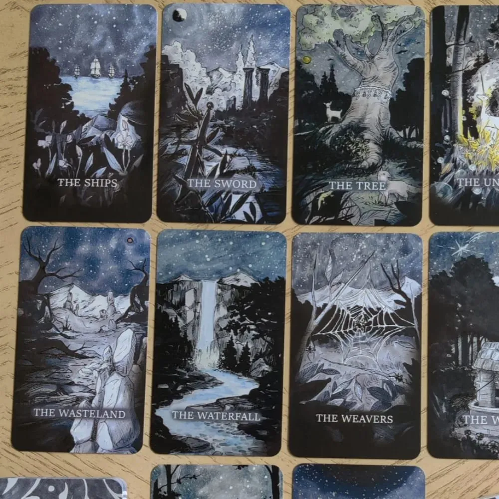 The Endless Oracle 9*6cm A Hand-Illustrated Myriorama Oracle Deck 56 Pcs Cards