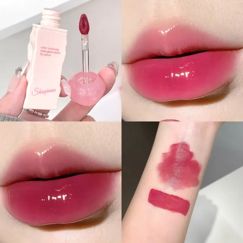 Clear Moisturizing Mirror Water Liquid Lipstick Lasting Hydrating Pink Lip Gloss Plumping Sexy Lip Tint Makeup Korean Cosmetics — image 10