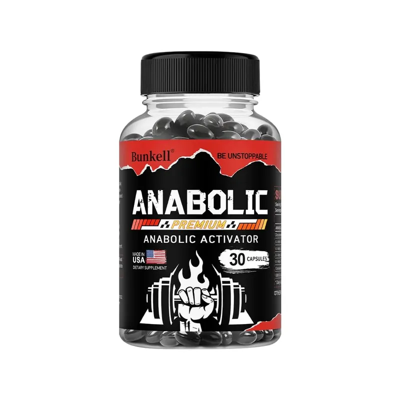 Men’s Muscle Builder Capsules Lean Muscle Growth Strength Endurance Recovery Metabolism & Abs Support 30/60/120 Κάψουλες