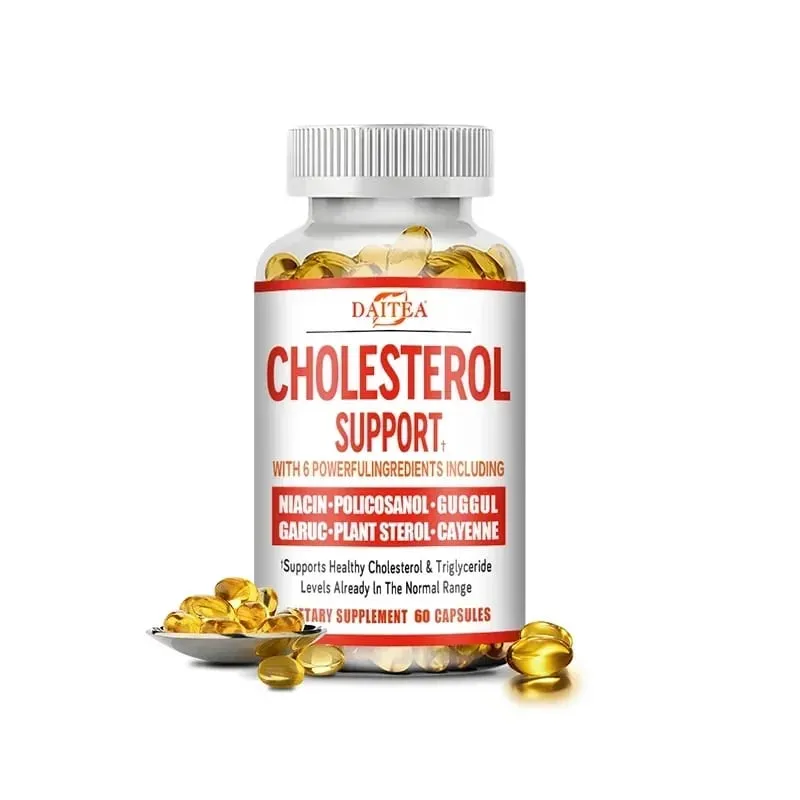 Suplemento de apoyo al colesterol Daitea: reduce el LDL y los triglicéridos. El sistema inmunológico alivia la ansiedad de forma natural. Salud suprarrenal. — image 10