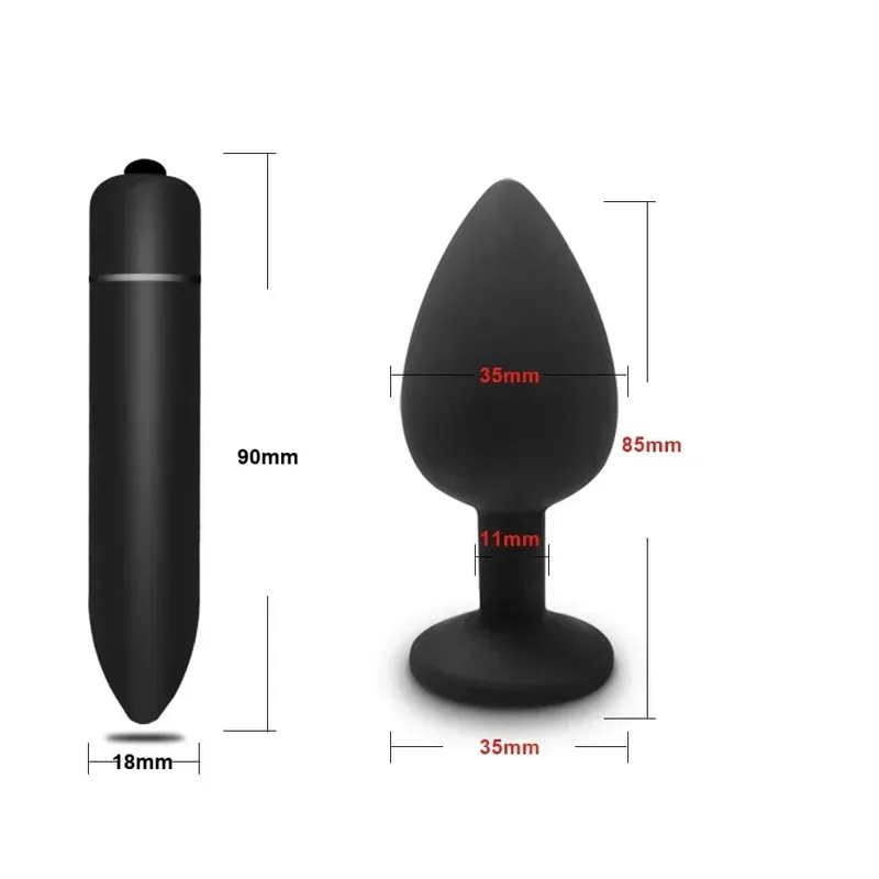 4pcs Soft Silicone Anal Plug Mini Erotic Butt Plug for Anal Toy Beginner Prostate Massager Sex Toy for Men Women Gay Couples — image 12