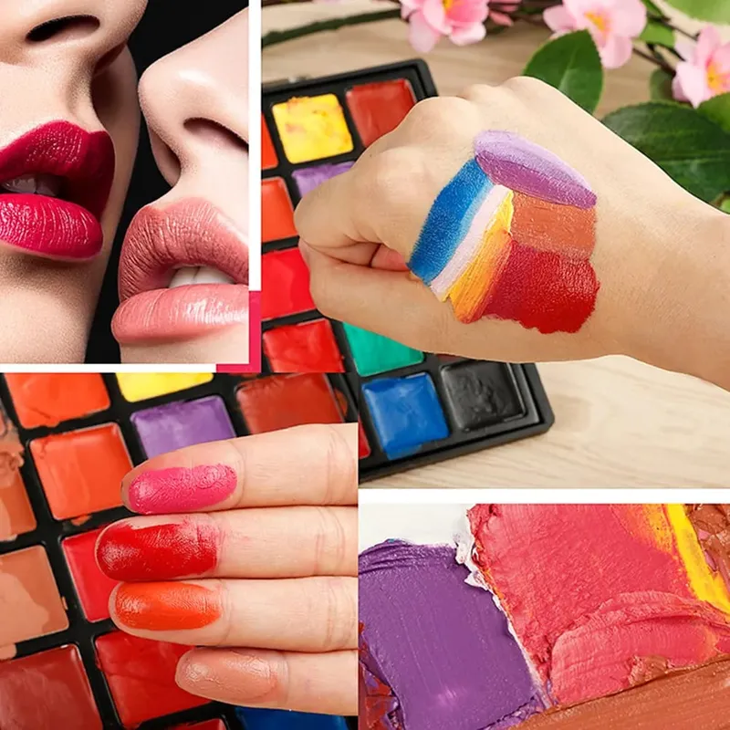 25 Colors Lipstick Palette Premium Palette Multi Color Superposition Effect Stylish Makeup Kit for Women Girls Elegant — image 2