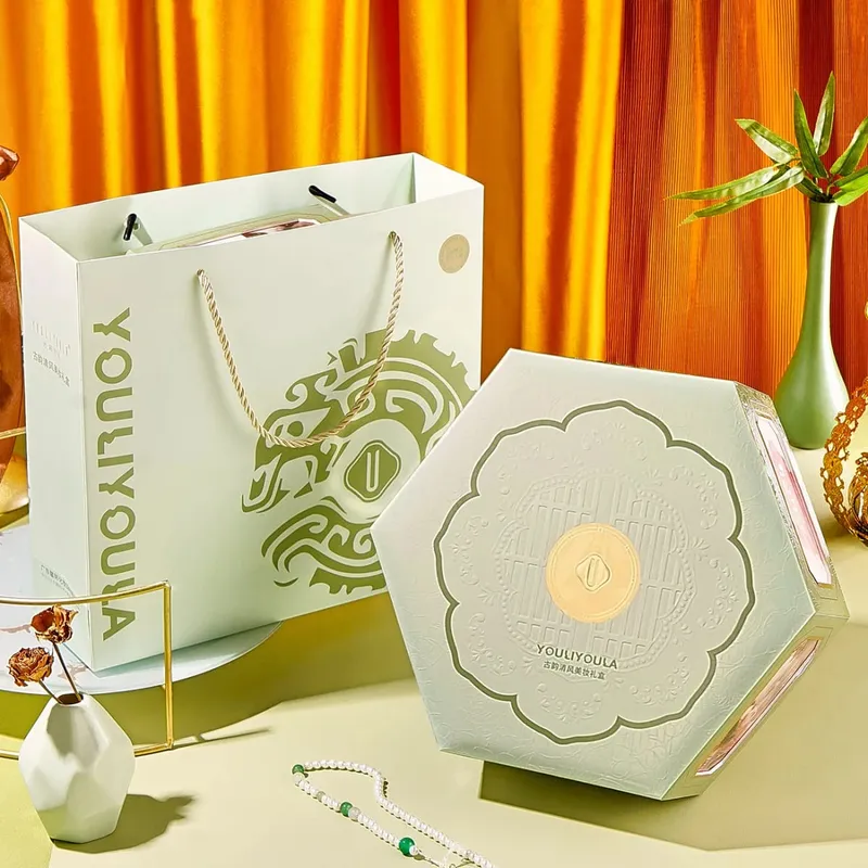 Ancient Charm Fresh Breeze Makeup Set Cosmetics Full Set Chinese Style Makeup Gift Box Holiday Gift with Makeup Brush Set — image 5