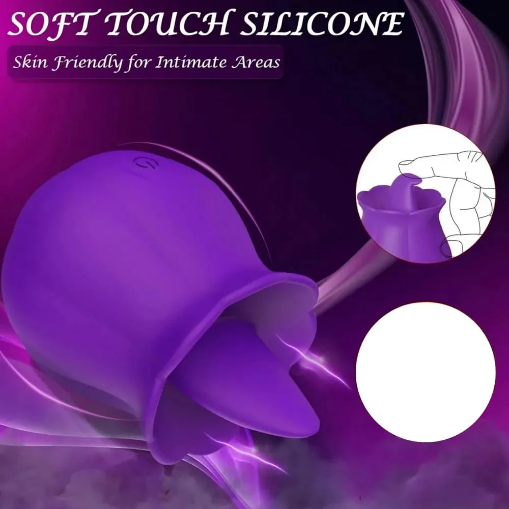Leistungsstarker Zungenleckvibrator für Frauen, G-Punkt-Klitoris-Nippel-Stimulator, Massagegerät, Masturbator, Sexspielzeug für Erwachsene, für Paare ab 18 Jahren — image 3