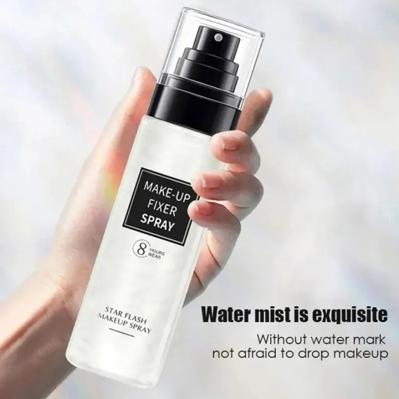 Professional Makeup Setting Spray Quick Drying Finish Mist For Face Foundation Long Lasting Anti-Drop Fixer Spray Beauty Makeup — image 2