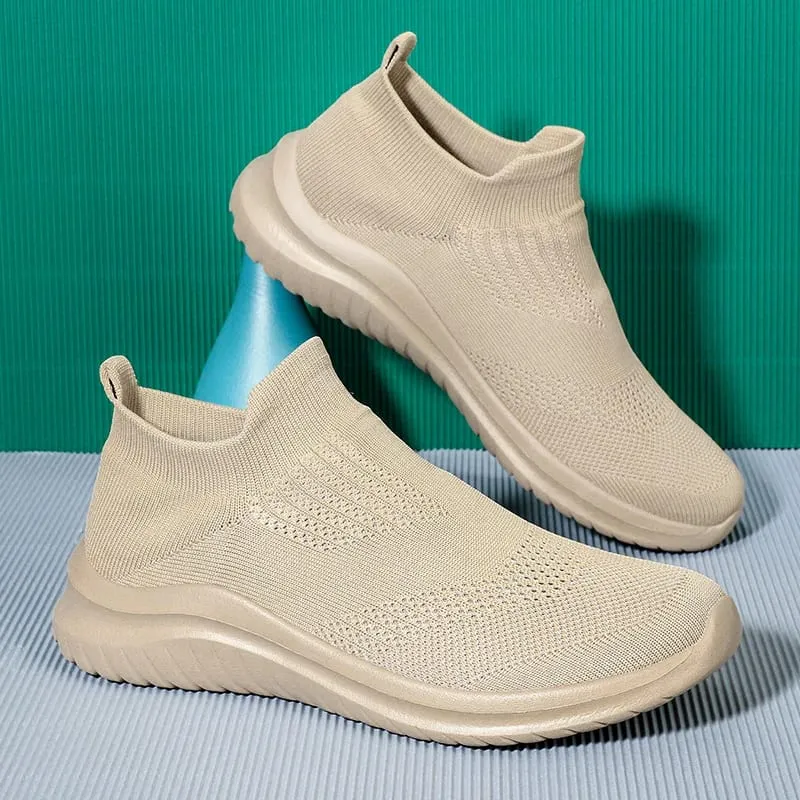 Men's Casual Sneakers Comfortable Socks Walking Shoes 2025 Spring New Comfortable Men's Casual Shoes Light Sneakers Men Shoes — image 6