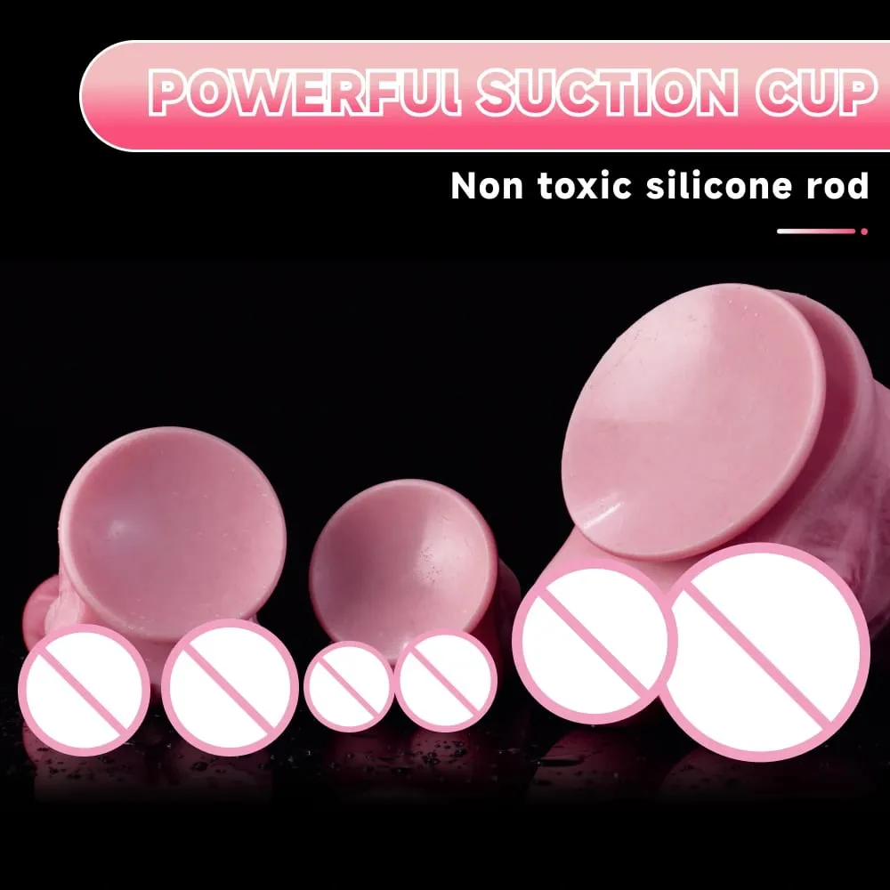 Oieffur cheval gode pour femmes platine Silicone énorme gode avec ventouse Massage Anal Vaginal gros pénis jouets sexuels pour adulte — image 4