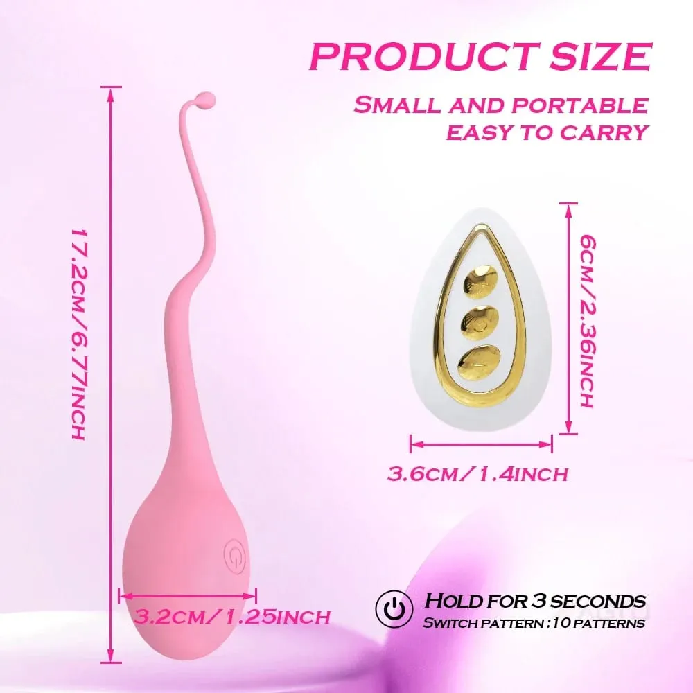 Remote Control Vaginal Vibrator For Women Nipple Clitoris Stimulator Wear Vibrating G-Spot Love Egg Massager Sex Toys for Adults — image 5