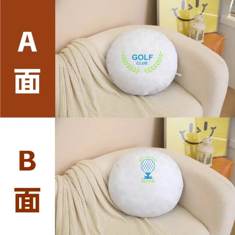 48cm Sports Ball Plush Pillow Stuffed Soft Seat Cushion Decorative Volleyball Rugby Table Tennis Basketball Golf Billiards Gift — image 15