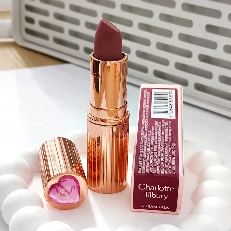 Charlotte 8-Color Hydrating Collagen Lip Gloss Lip Balm Jelly Fruit Flavored Lipstick Moisturizing Non Drying Lip Tilbury Makeup