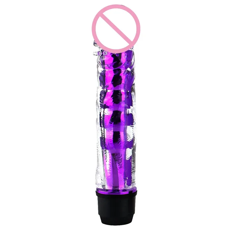Dildo Vagina Vibrator Powerful Jelly G-Spot Anal Vibrator Massager Clitoral Bullet Vibrator Female Adult Sex Toy — image 8