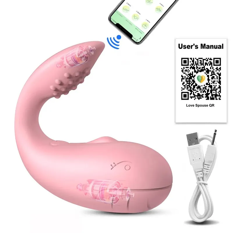 Wireless Bluetooth G Spot Vibrator Women Clitoris Stimulator Female Wearable Panties Vibrator Love Egg Adult Vibrating Sex Toys