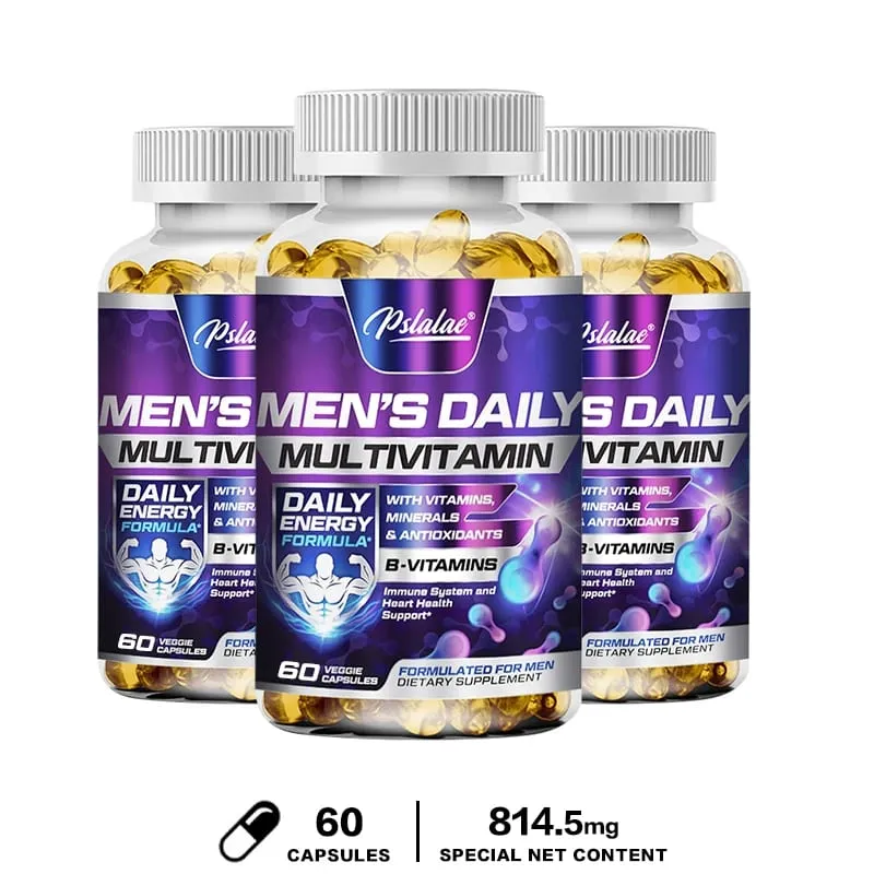 Men's Multivitamin Supplement - Provides Energy and Endurance Supports Heart Brain Health and Vitality — image 10