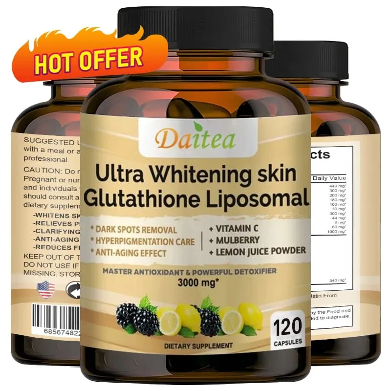 Collagen Glutathione Capsules - Powerful Antioxidants That Help Immune Function Skin Health Beauty Youthfulness and Repair — image 1