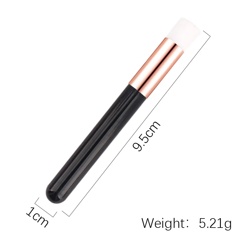 5pcs Eyelash Clean Brush Lash Shampoo Comb Hollow Eyelash Extensions Brush Peel Off Nose Pore Blackhead Remover Makeup Brushes — image 2
