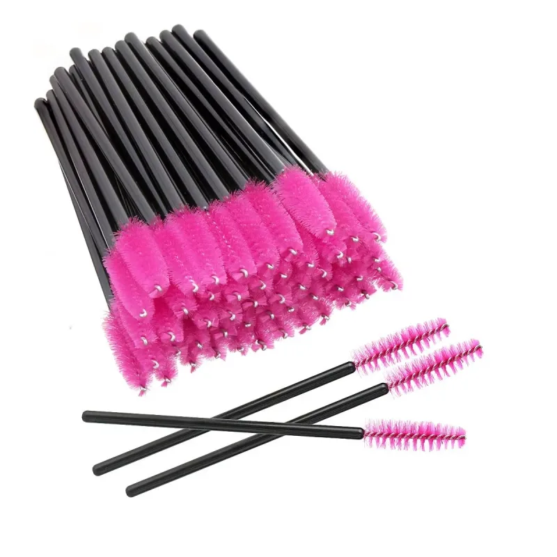 50pcs Disposable Makeup Tools Eyelash Brushes Eyelashes Extension Tools Eyebrow Brush Mascara Wands Applicator Spoolers — image 8