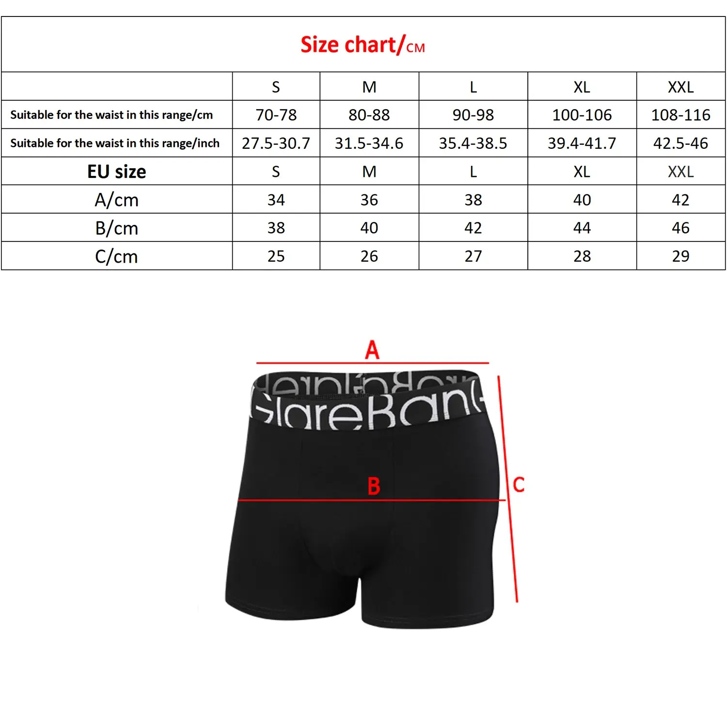 6pcs pack Black Cotton Boxer Shorts Men Underwear Soft Male Underpants for Men Homme comfortable Boxershorts Slips Panties — image 2