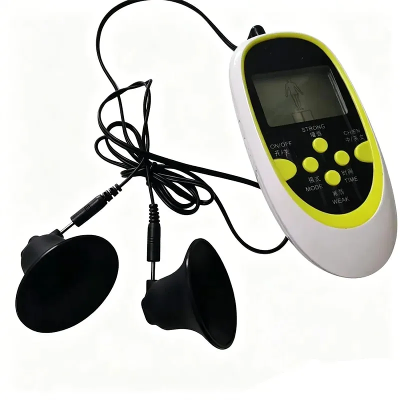Electric Shock Silicone Anal Plug Prostate Massage Metal Nipples Clips Breast Sucker Pumps Sex Toys for Women Men Adult Games — image 14