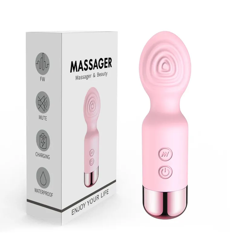 Mini AV Vibrator Female G Spot Vibration Vagina Anal Clitoris Stimulator Dildo Vibrator Adult Sex Toys for Women Masturbation — image 3