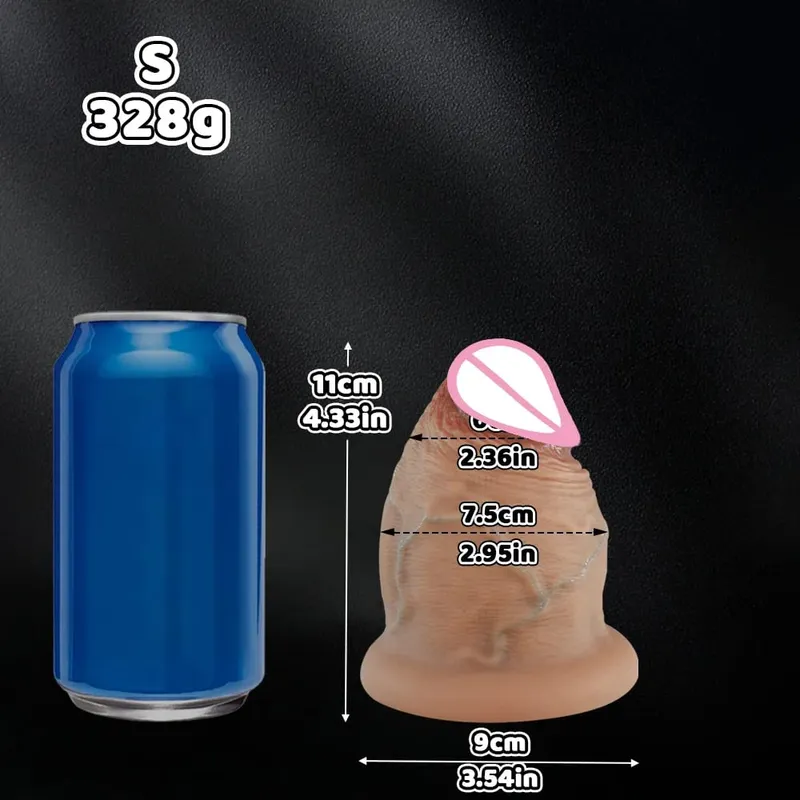 5 Größen Silikondildos Butt Plug Dicker Analplug Realistischer Riesiger Dicker Dildo Mit Saugnapf Erwachsene Spielzeug Sexspielzeug Für Frauen Mann — image 11
