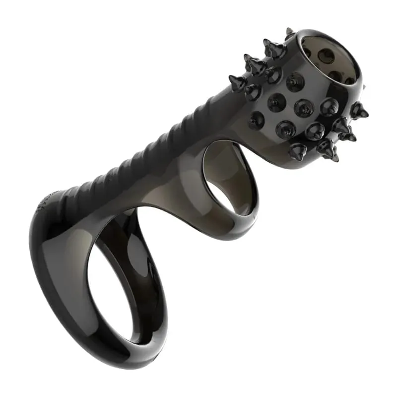 Penis Rings For Men Sleeve Reusable Condoms Dick Sleeve Silicone Penis Extender Glans Cover Enlargement Cock Ring Sex Toys — image 11