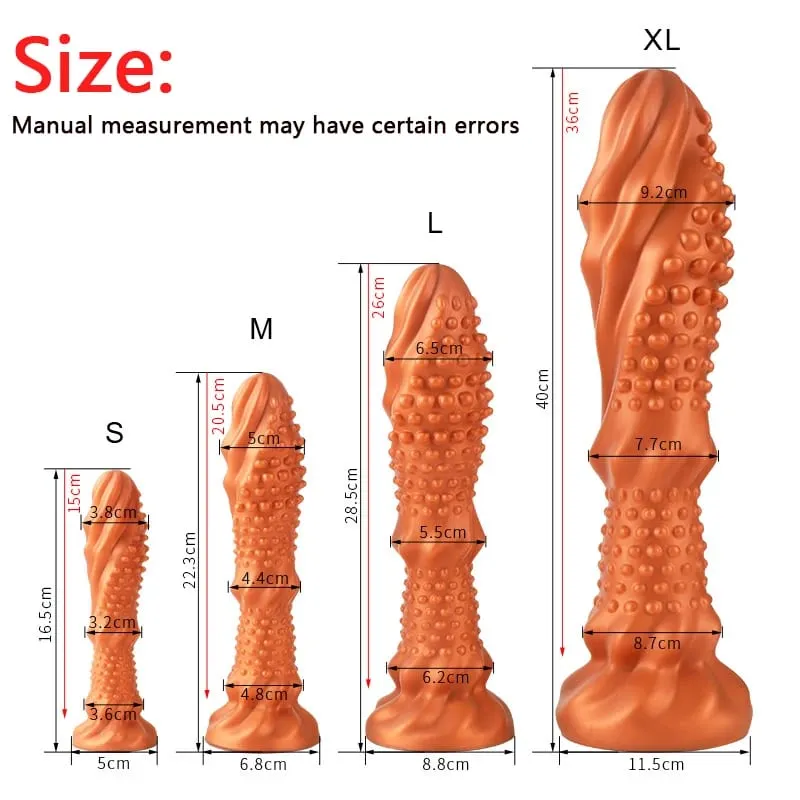 Wolf Tooth Stick Huge Long Anal Plug Big Dildo Butt Plug Anus Expansion Stimulator Prostate Massage Anal Sex Toys for Woman Men — image 2