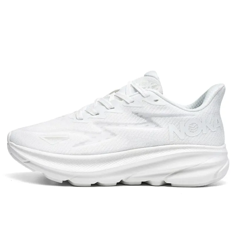 Men's Lightweight Casual Sneakers Breathable Chunky Sole Male Carbon Plate Marathon Sports Running Shoes Athletic Nonskid
